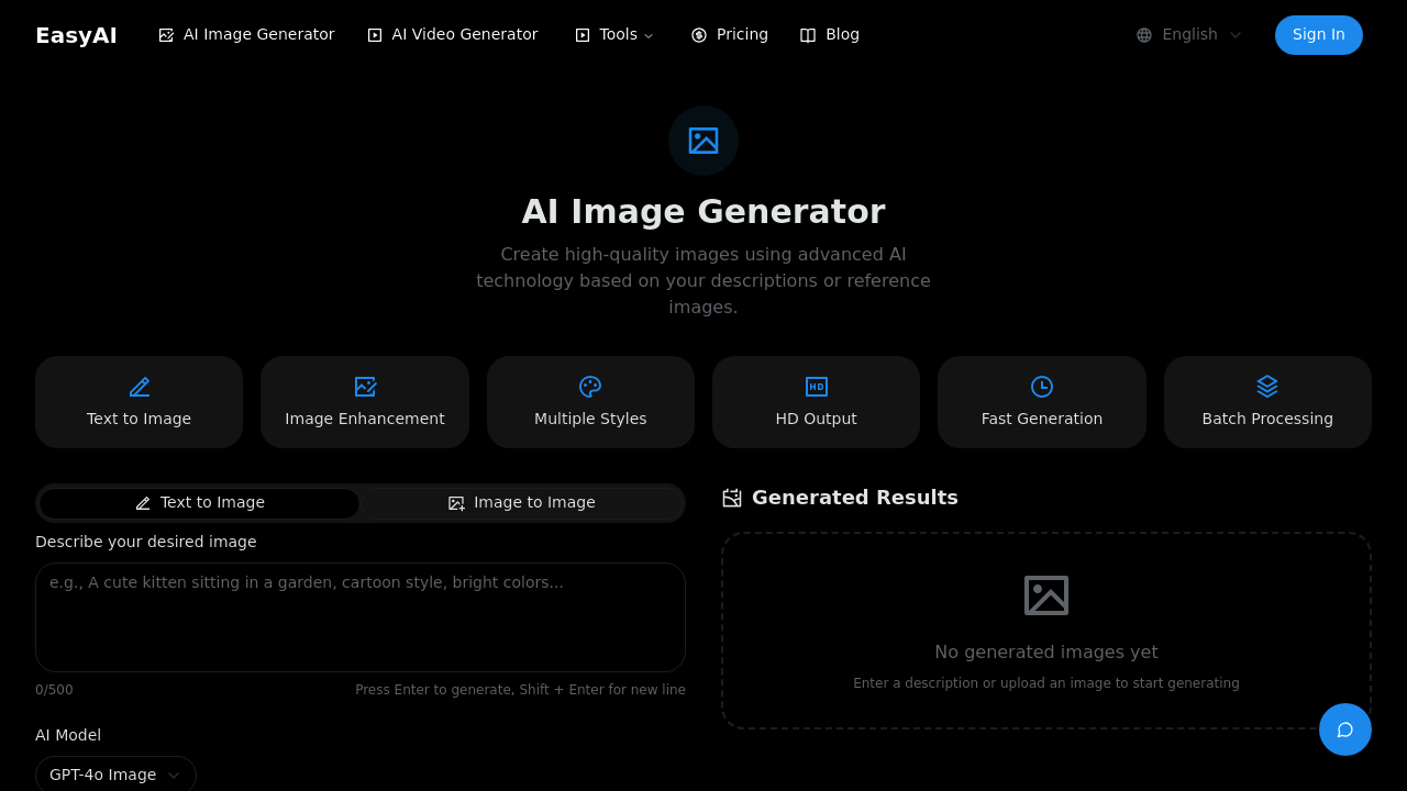EasyAI | Image Generator screenshot