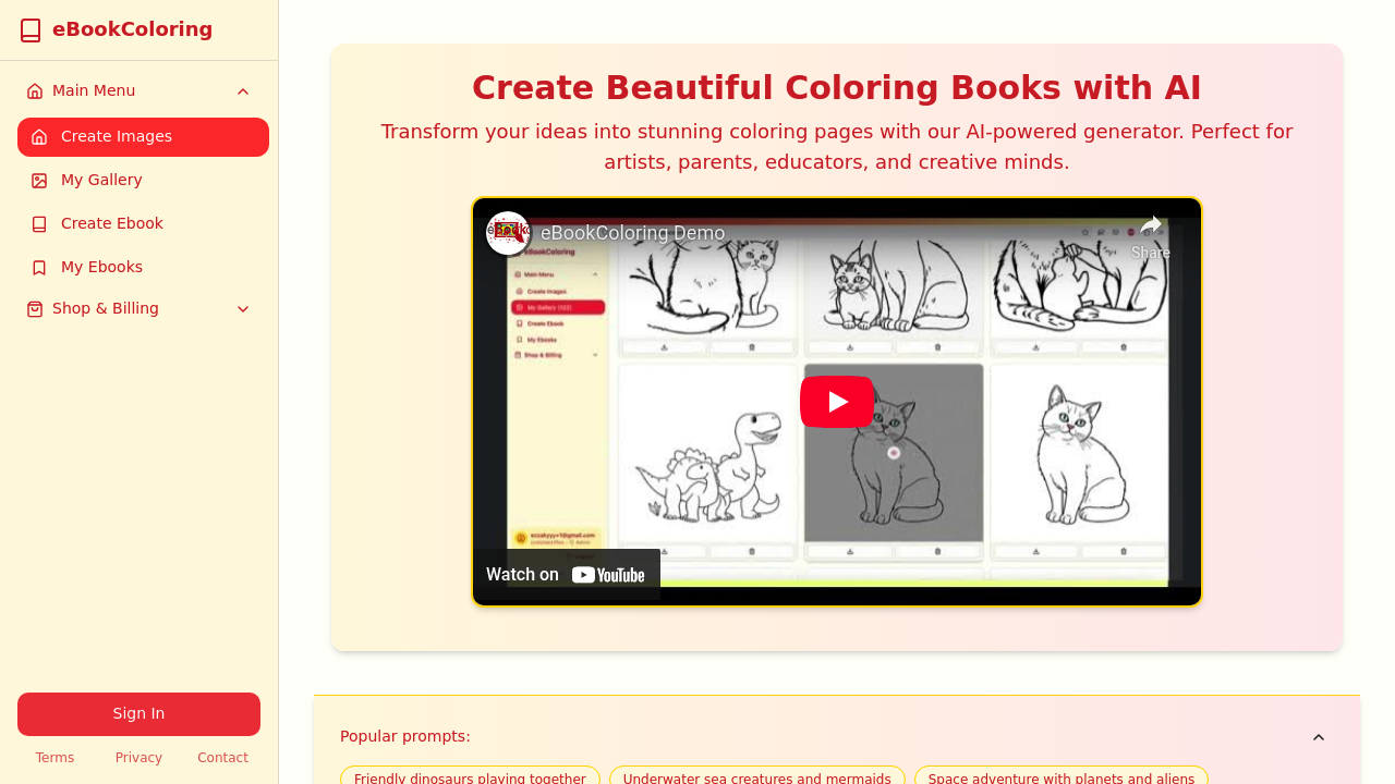 eBookColoring screenshot