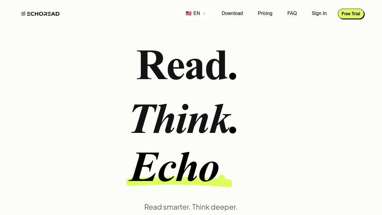 EchoRead: AI Reading Notes screenshot