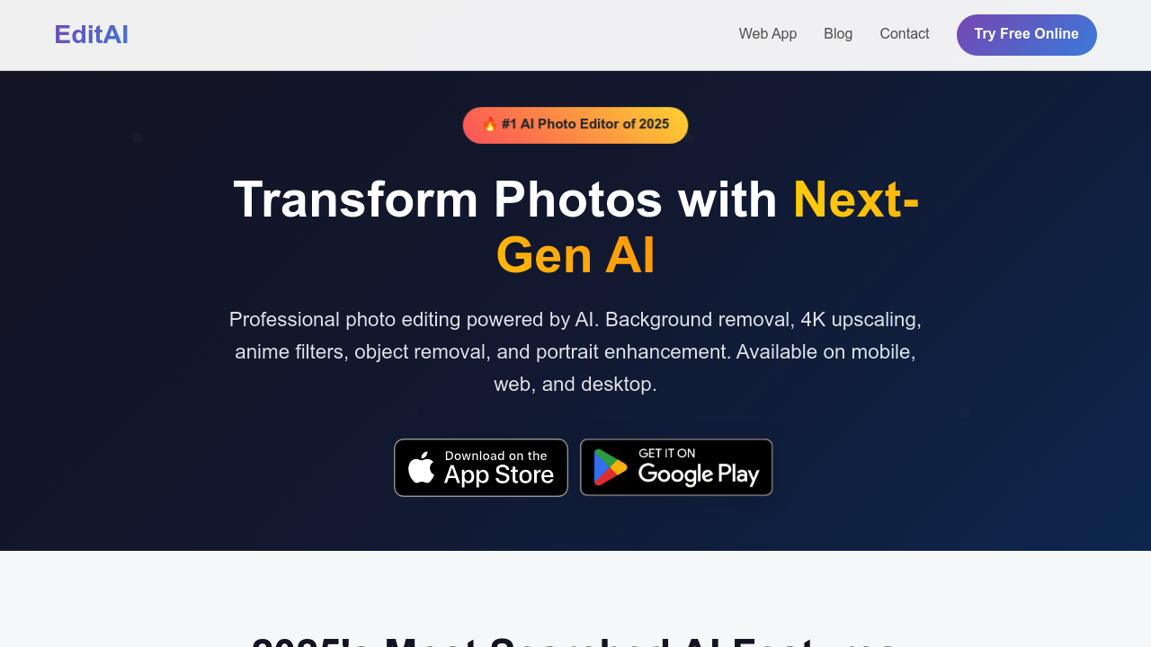 EditAI - AI Photo Editor screenshot