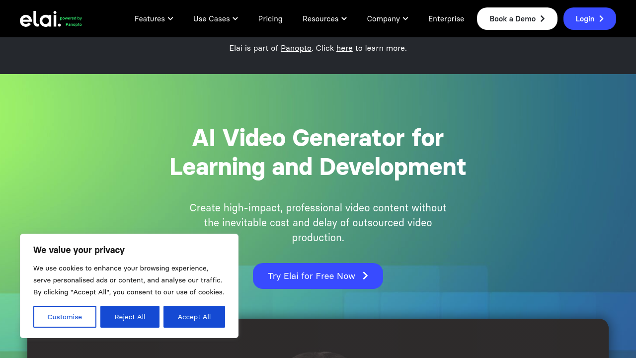 Elai.io screenshot