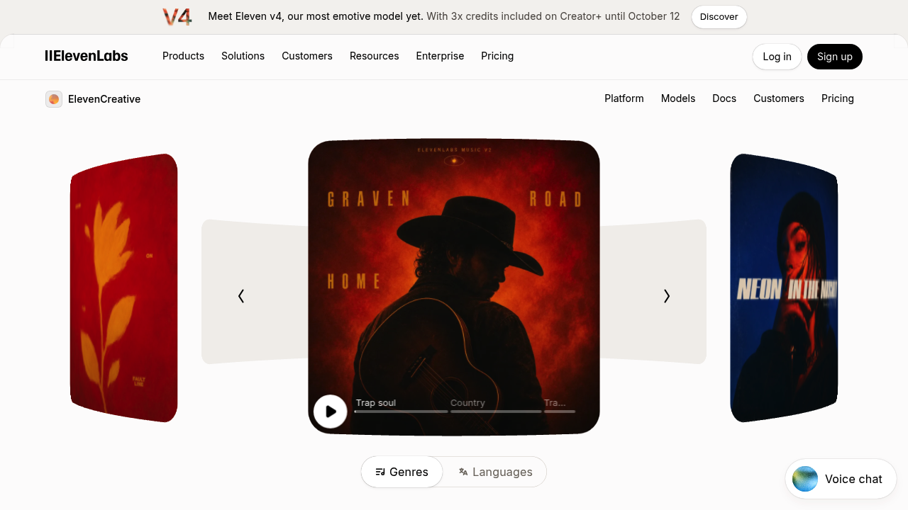ElevenLabs Music screenshot