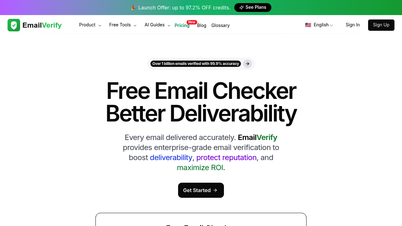 EmailVerify screenshot