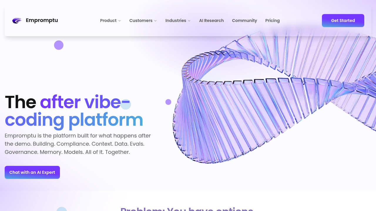 Empromptu screenshot