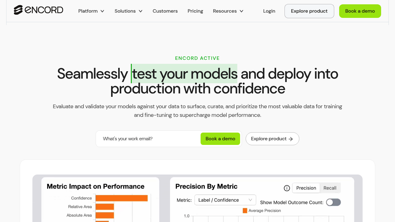 Encord screenshot