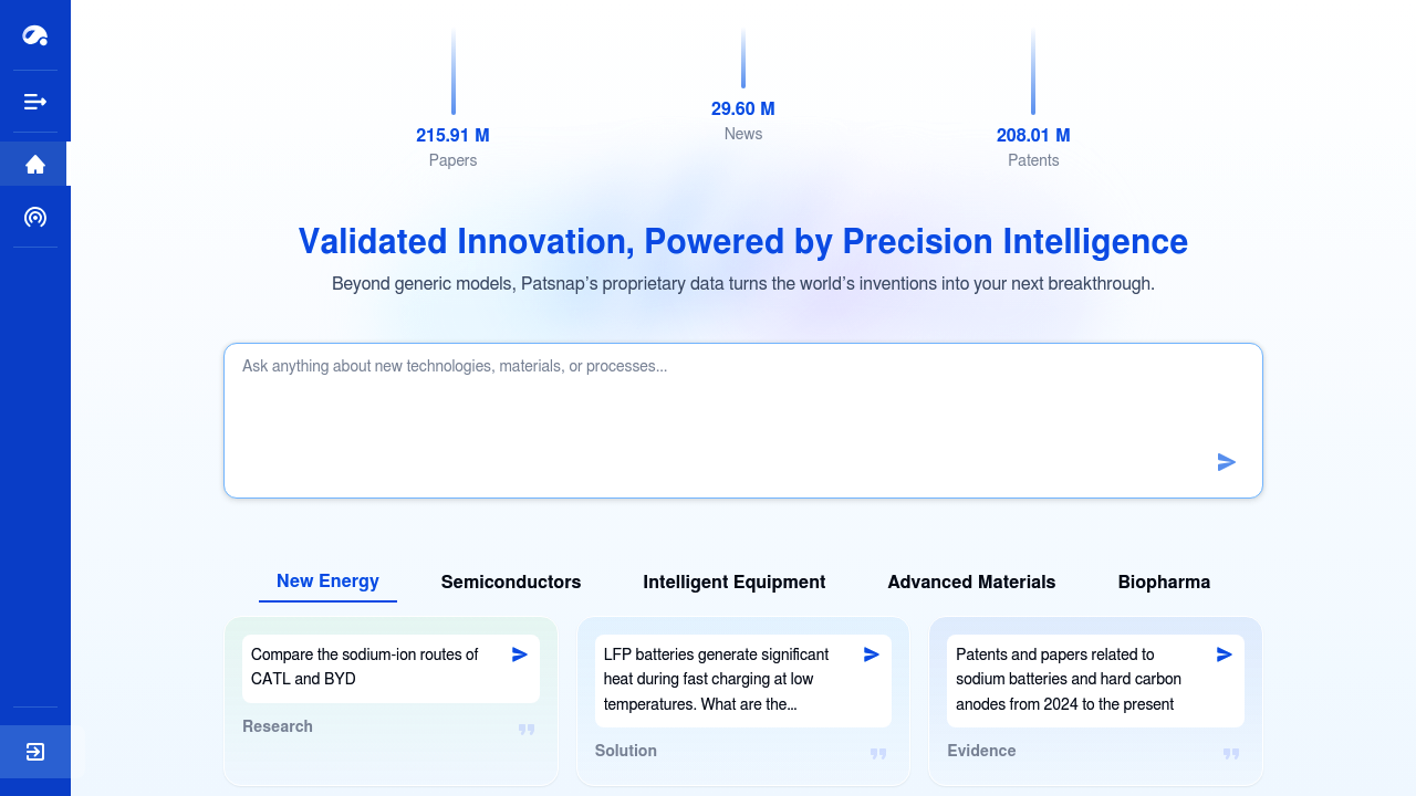 Patsnap Eureka screenshot