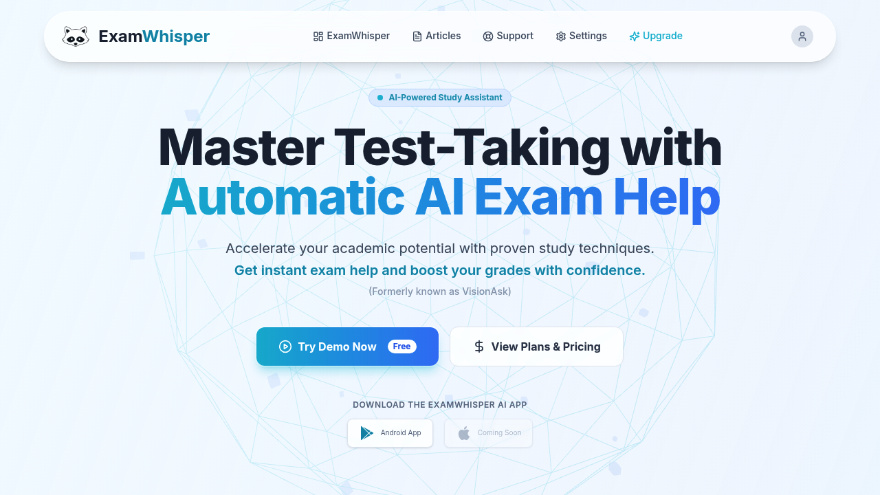 ExamWhisper screenshot