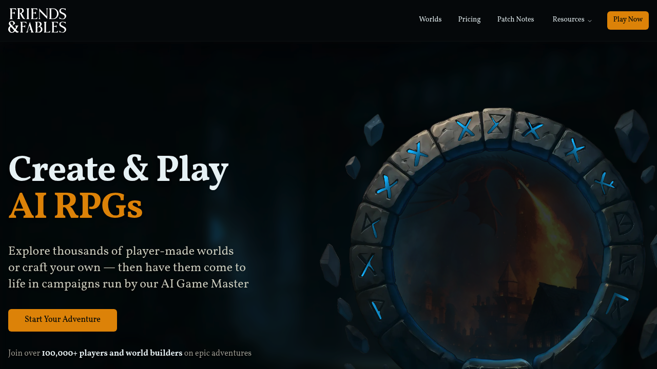 Fables.gg screenshot