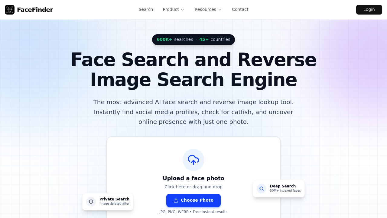 FaceFinder screenshot