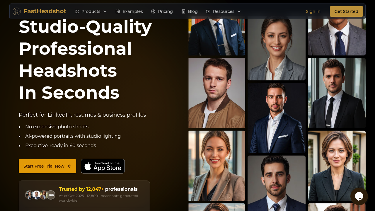 FastHeadshot screenshot