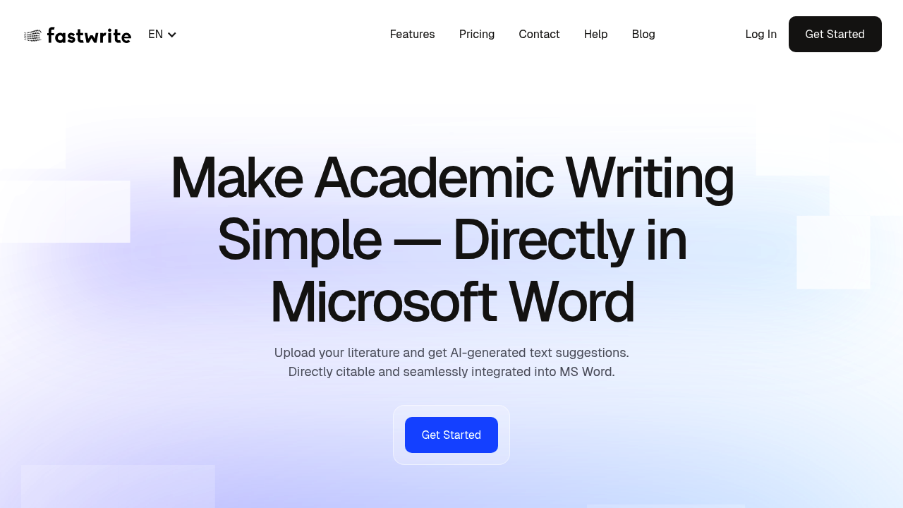 fastwrite screenshot