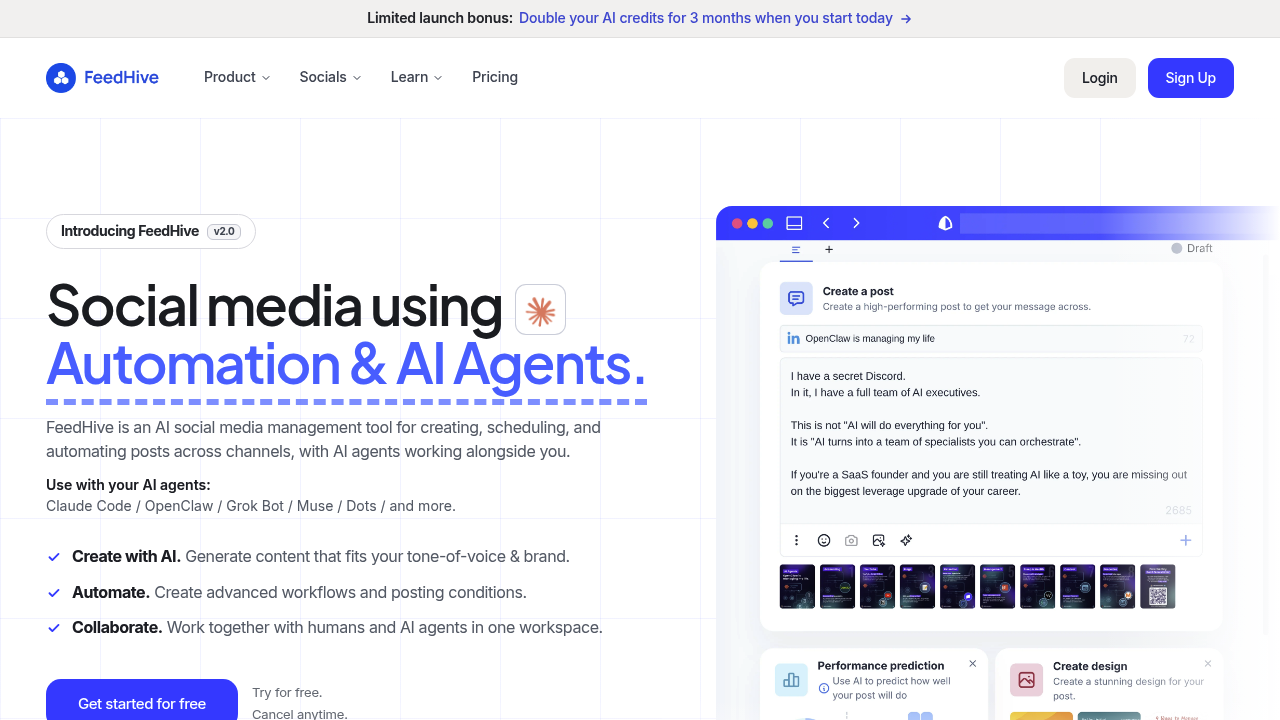 FeedHive screenshot