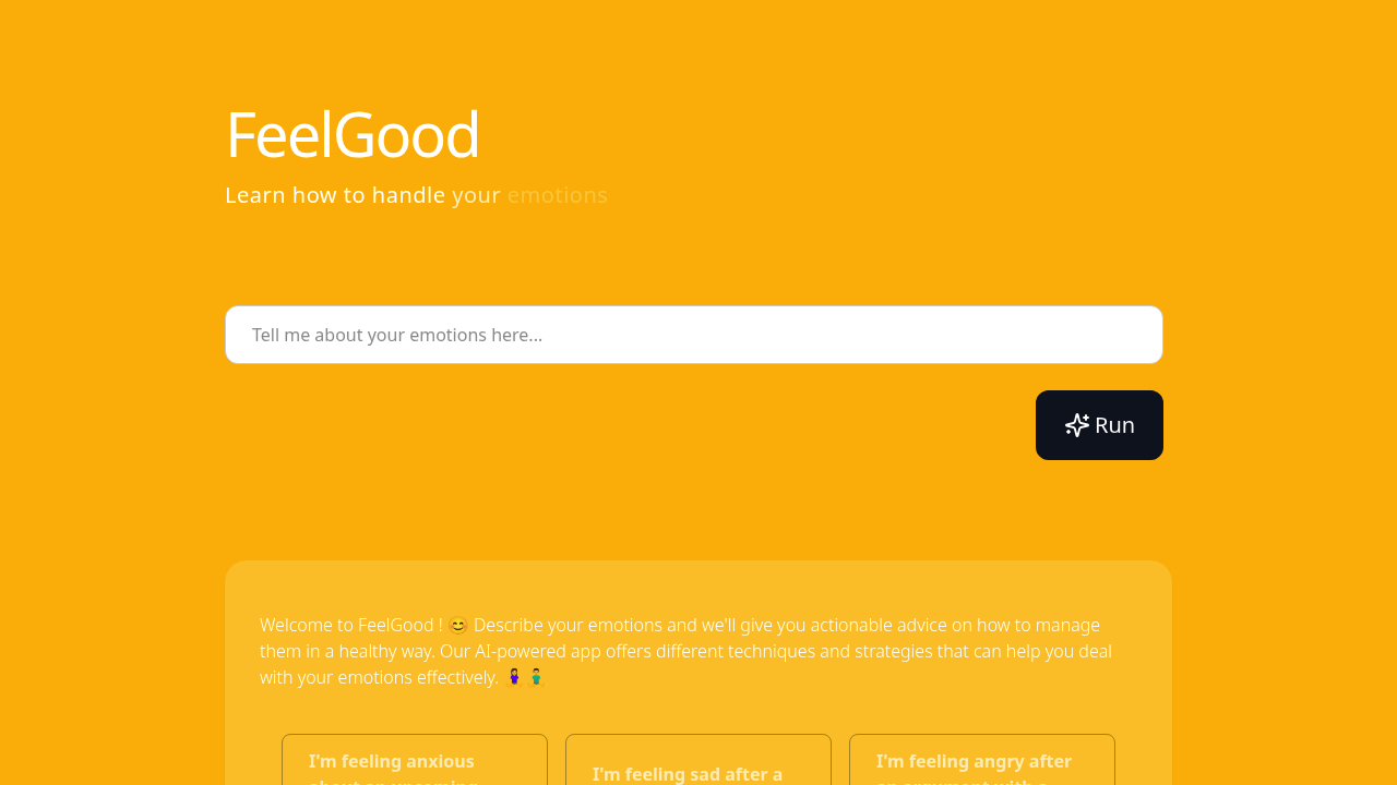 FeelGood screenshot