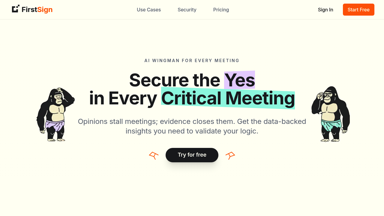 FirstSign AI screenshot