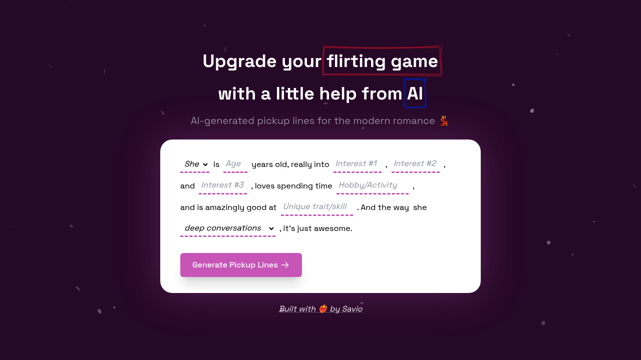 Flirtify screenshot