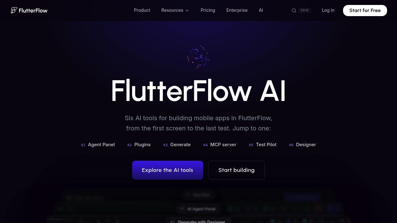 FlutterFlow AI screenshot