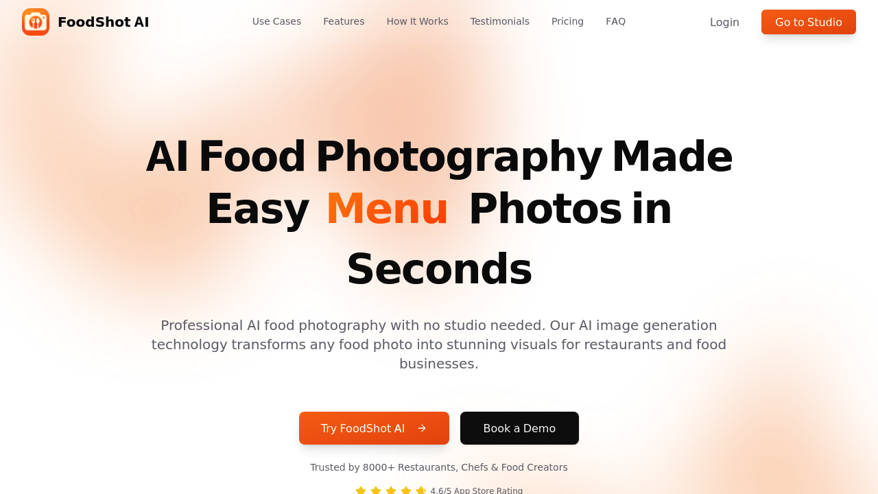 FoodShot AI screenshot