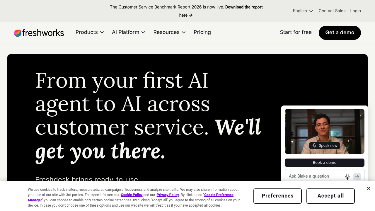Freshdesk screenshot