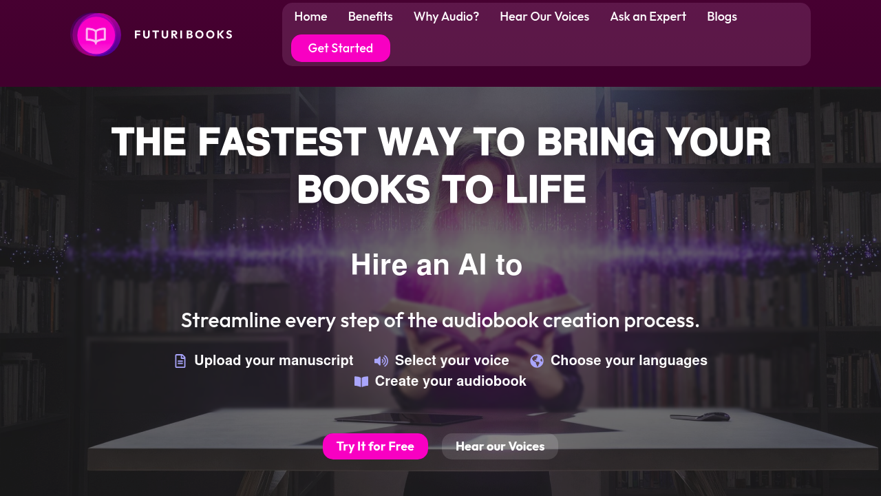 FuturiBooks screenshot