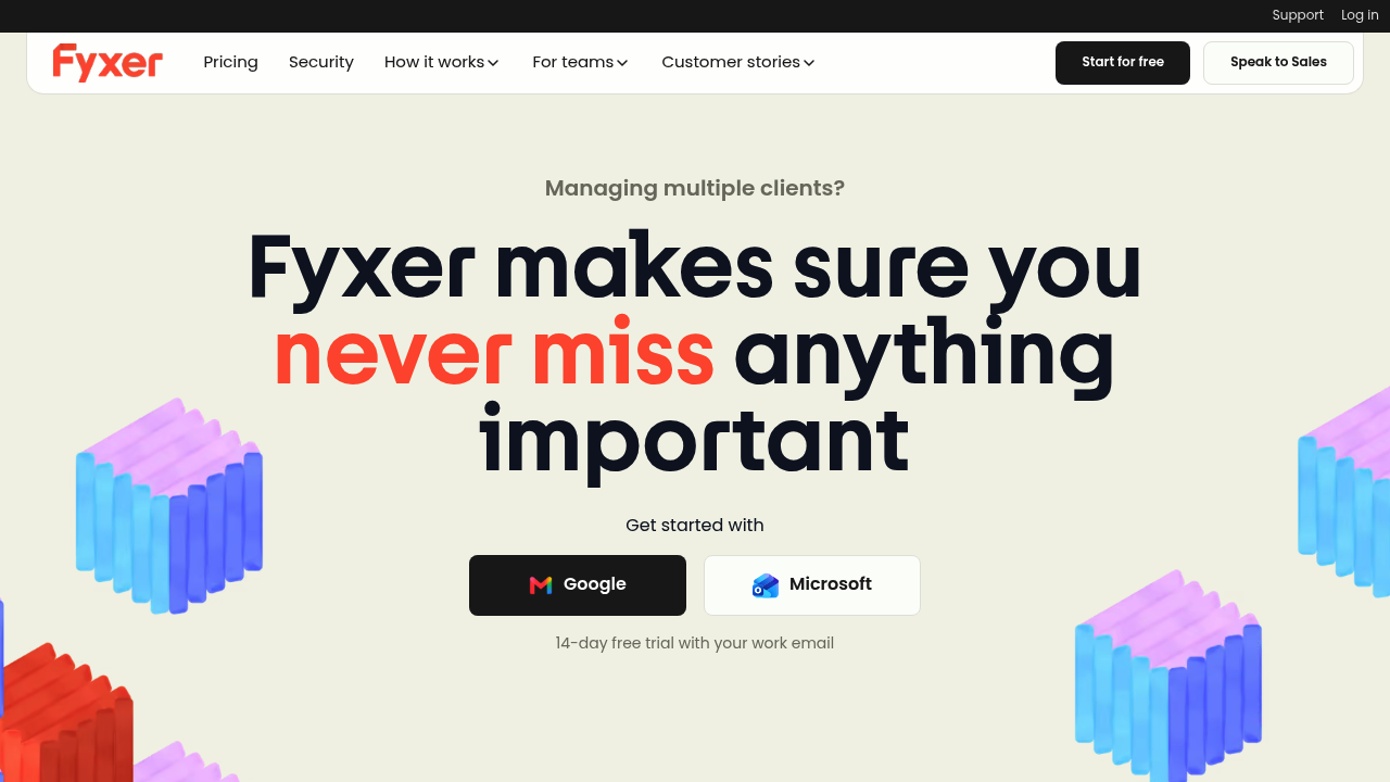 Fyxer AI screenshot