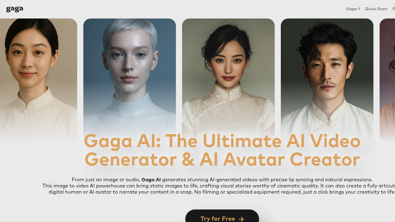 Gaga AI screenshot