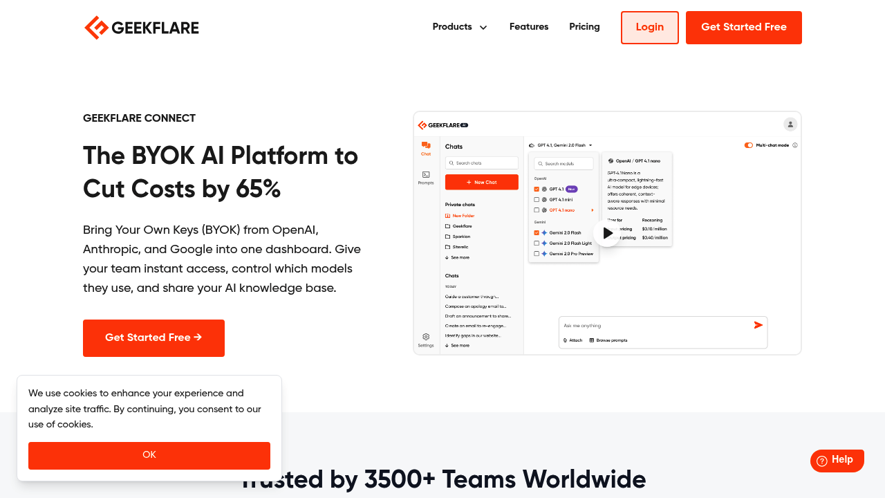 Geekflare Connect screenshot