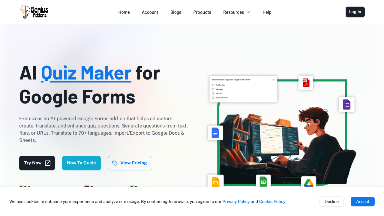 Examize: AI Quiz Maker screenshot