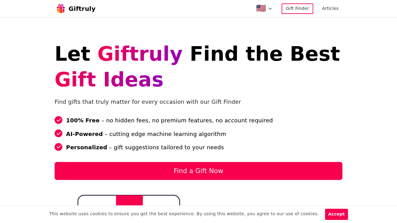 Giftruly screenshot