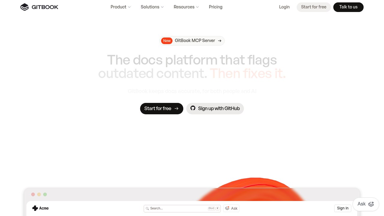GitBook screenshot