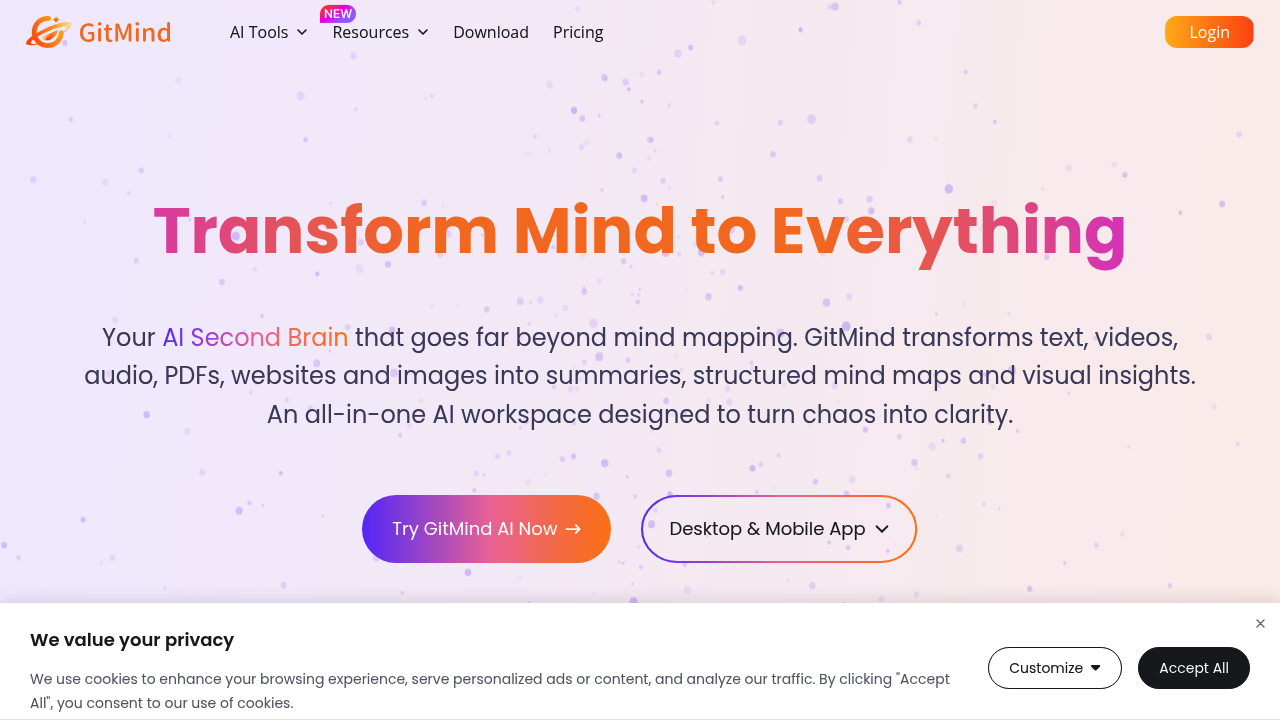 GitMind screenshot