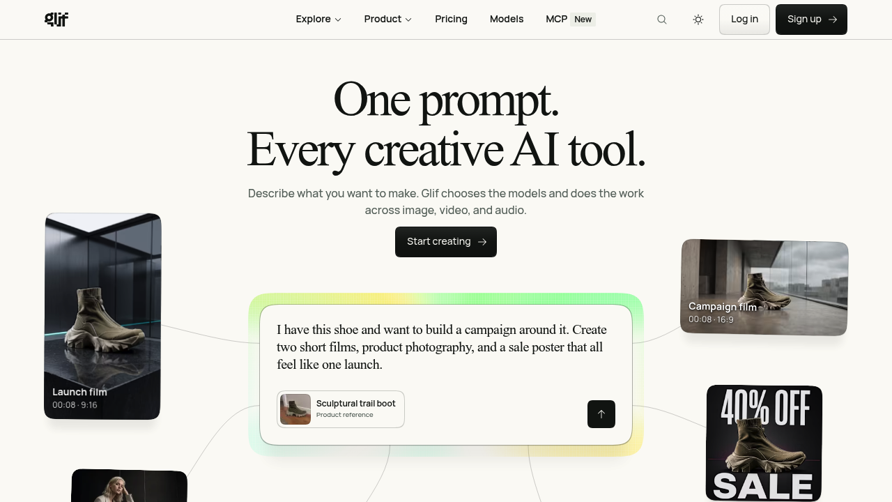 Glif screenshot