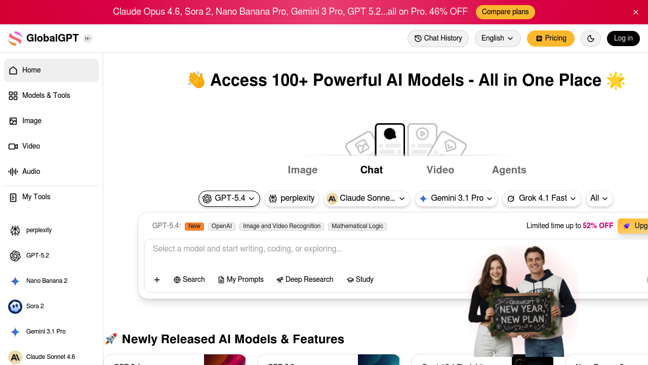 GlobalGPT screenshot