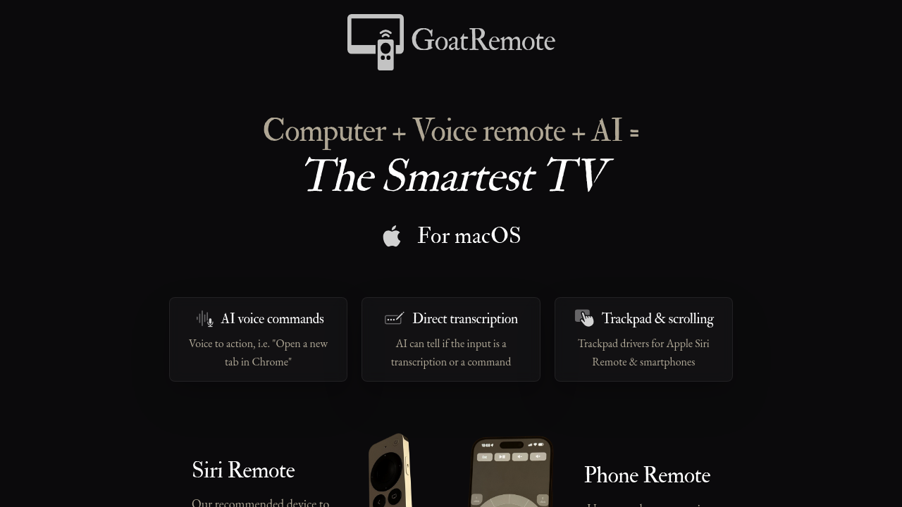 GoatRemote screenshot