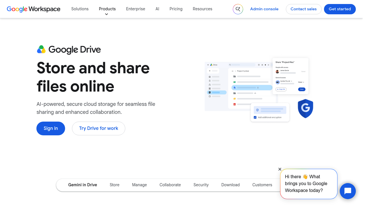 Google Drive screenshot