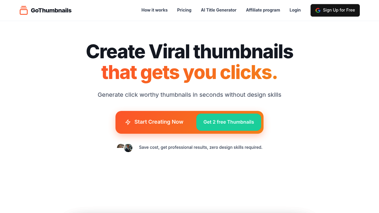 GoThumbnails screenshot