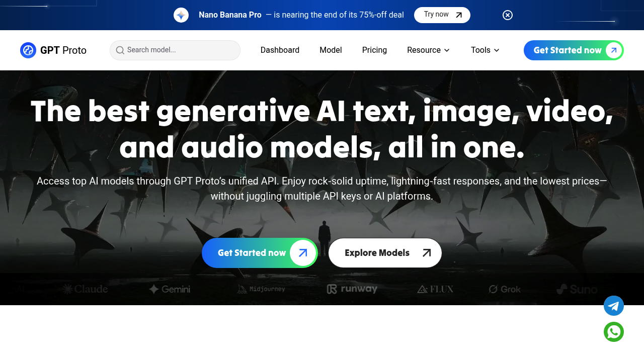 GPT Proto screenshot