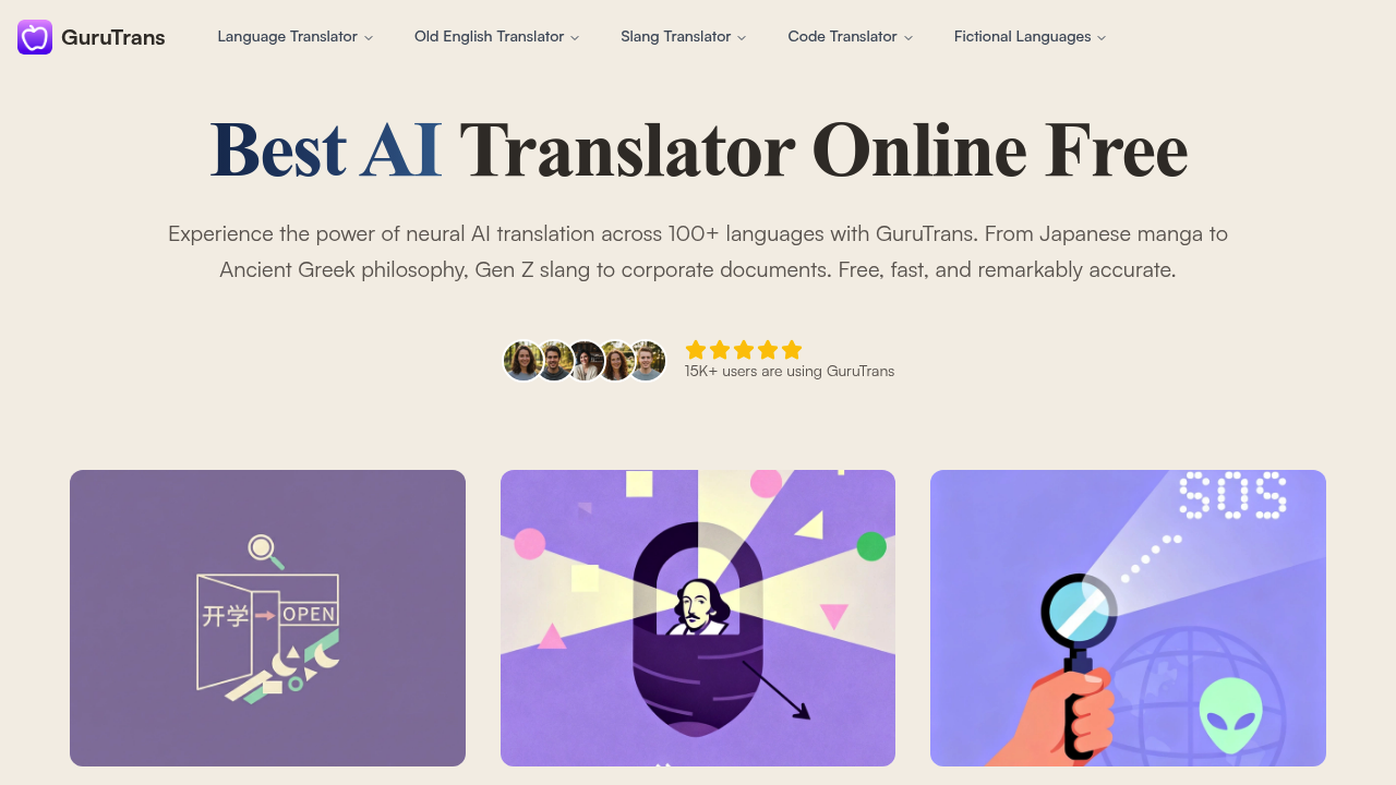 GuruTrans screenshot