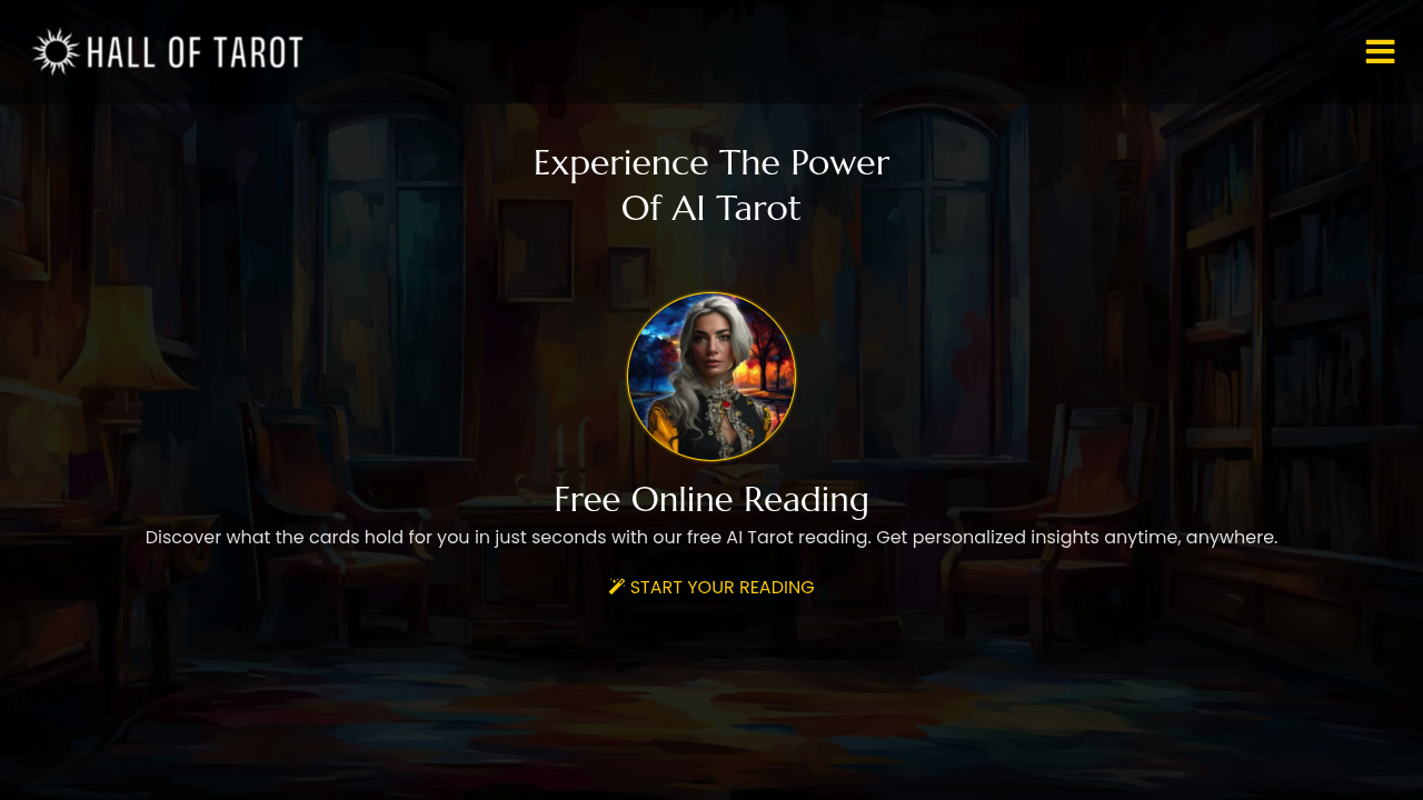 Hall of Tarot screenshot