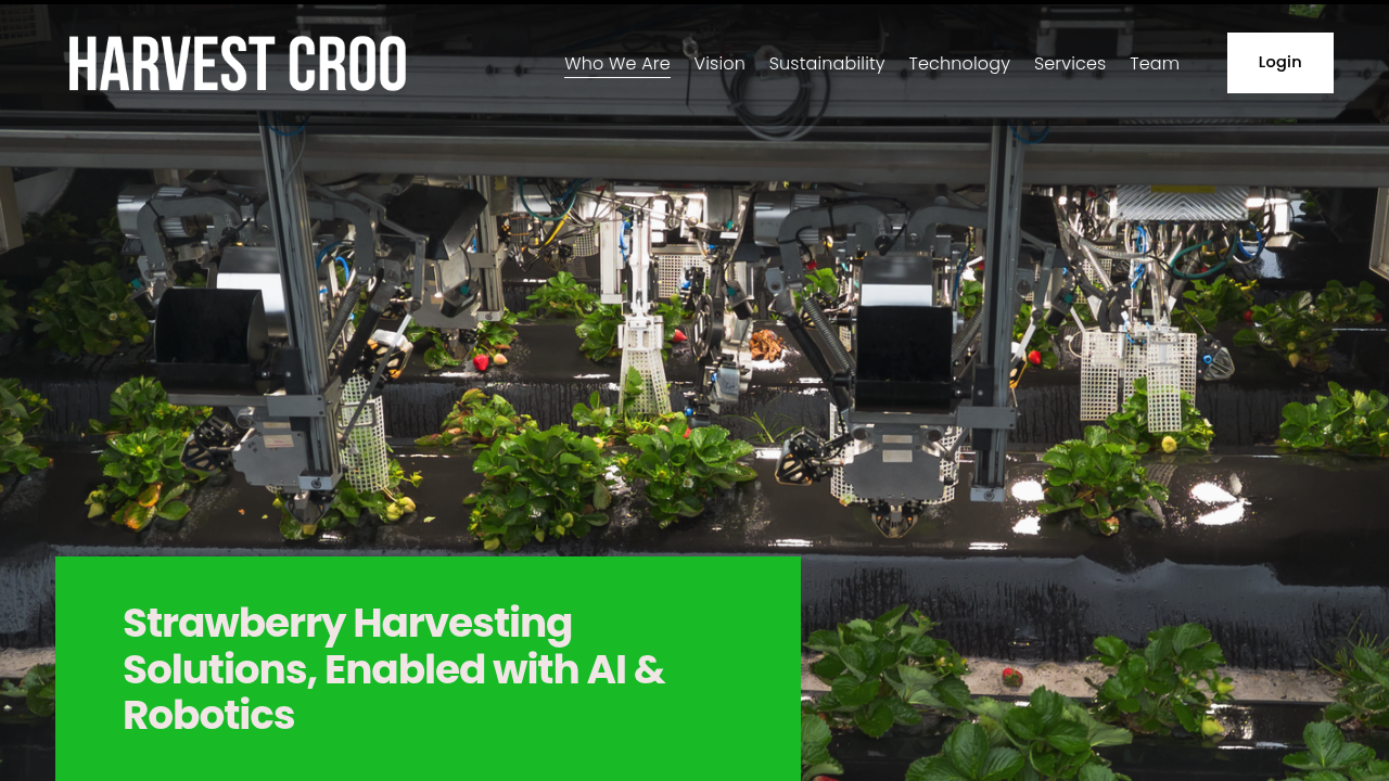 Harvest CROO Robotics screenshot