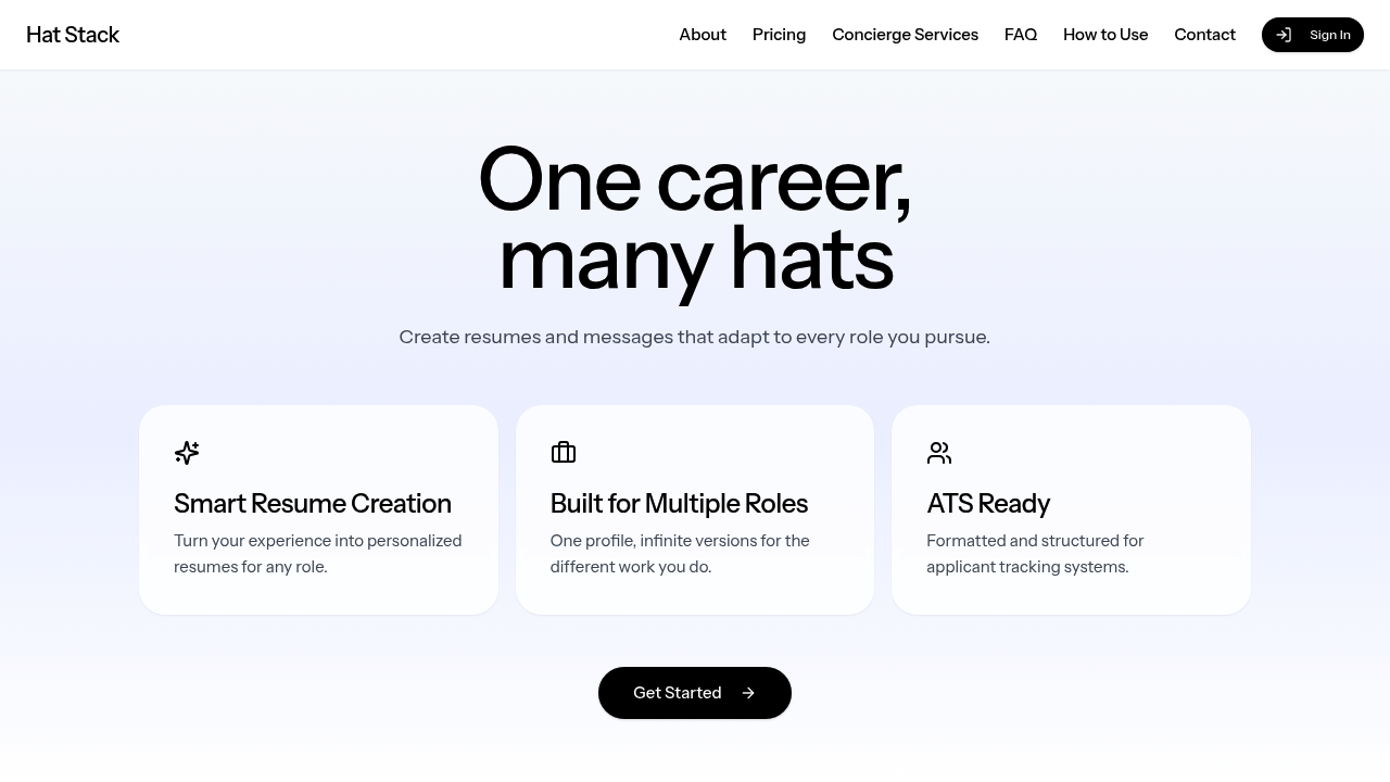 Hat Stack screenshot