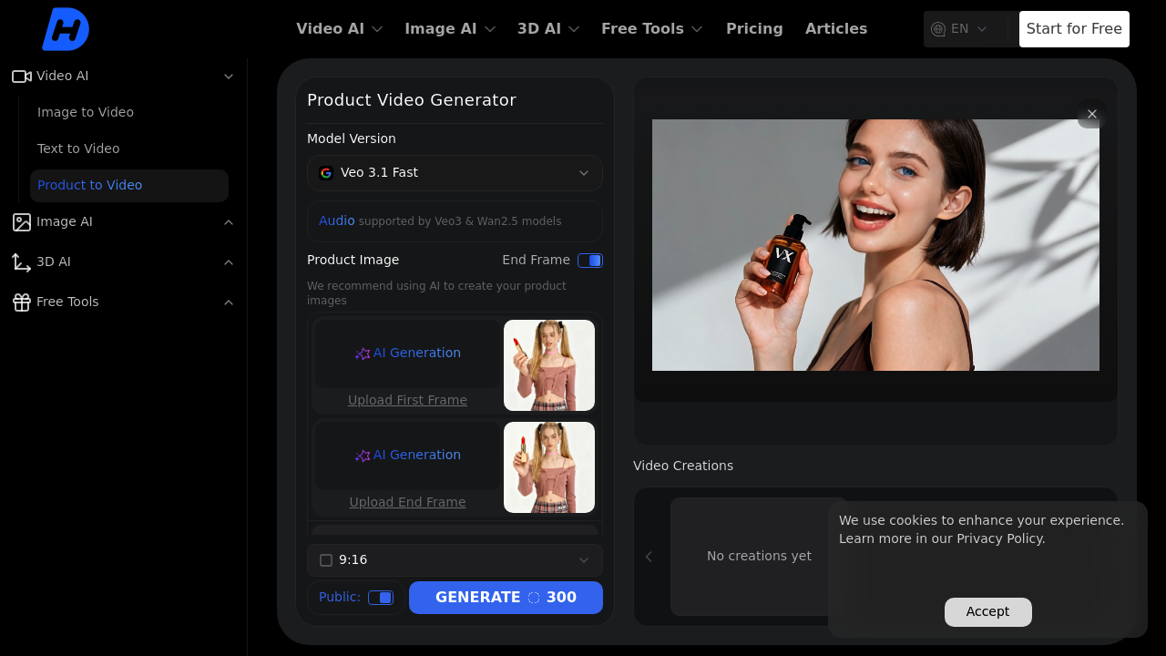Hey Dream Product Videos screenshot