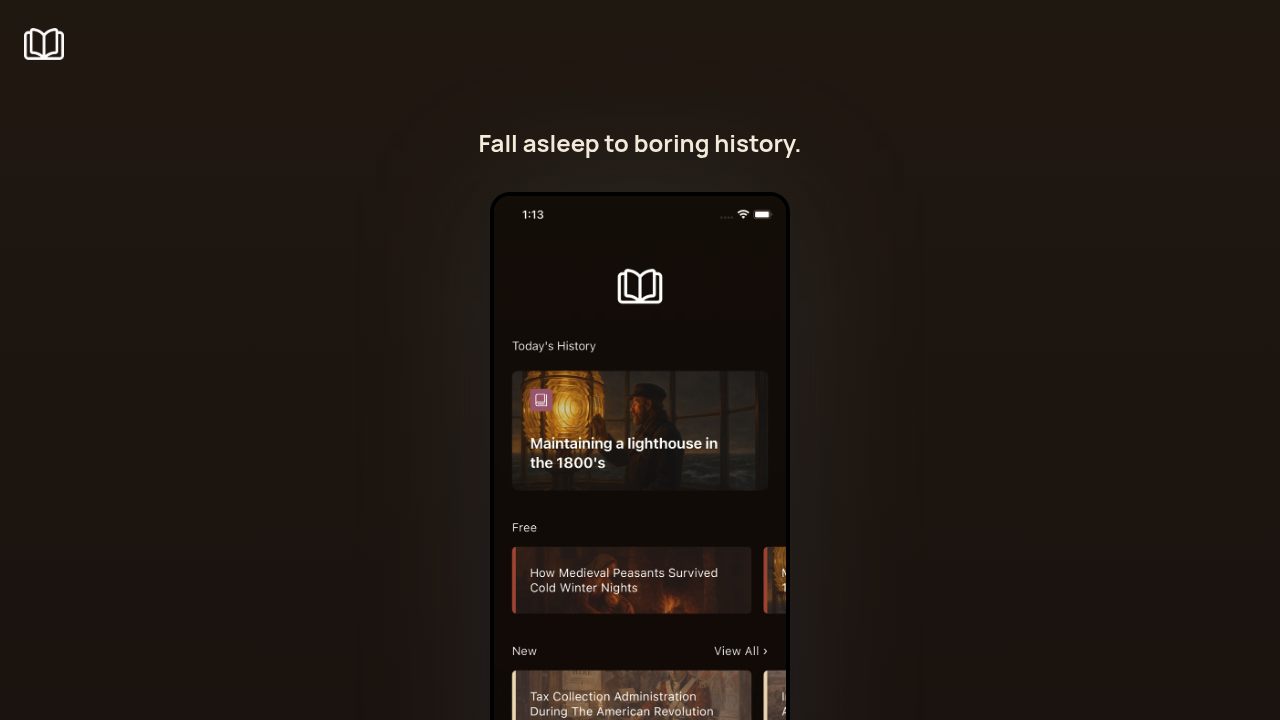 History Sleep screenshot