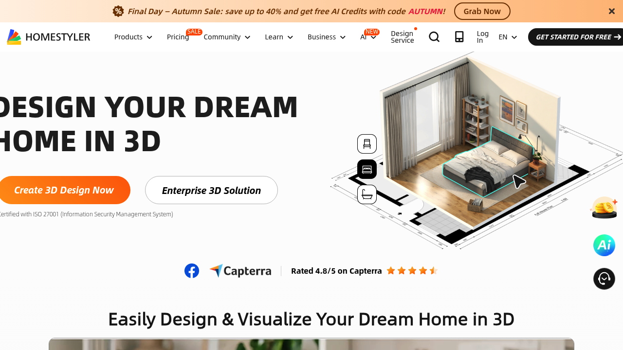 Homestyler screenshot