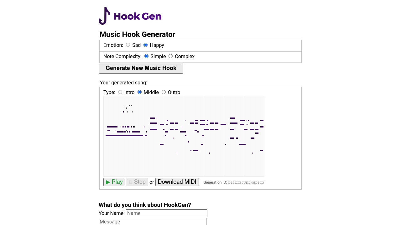HookGen screenshot