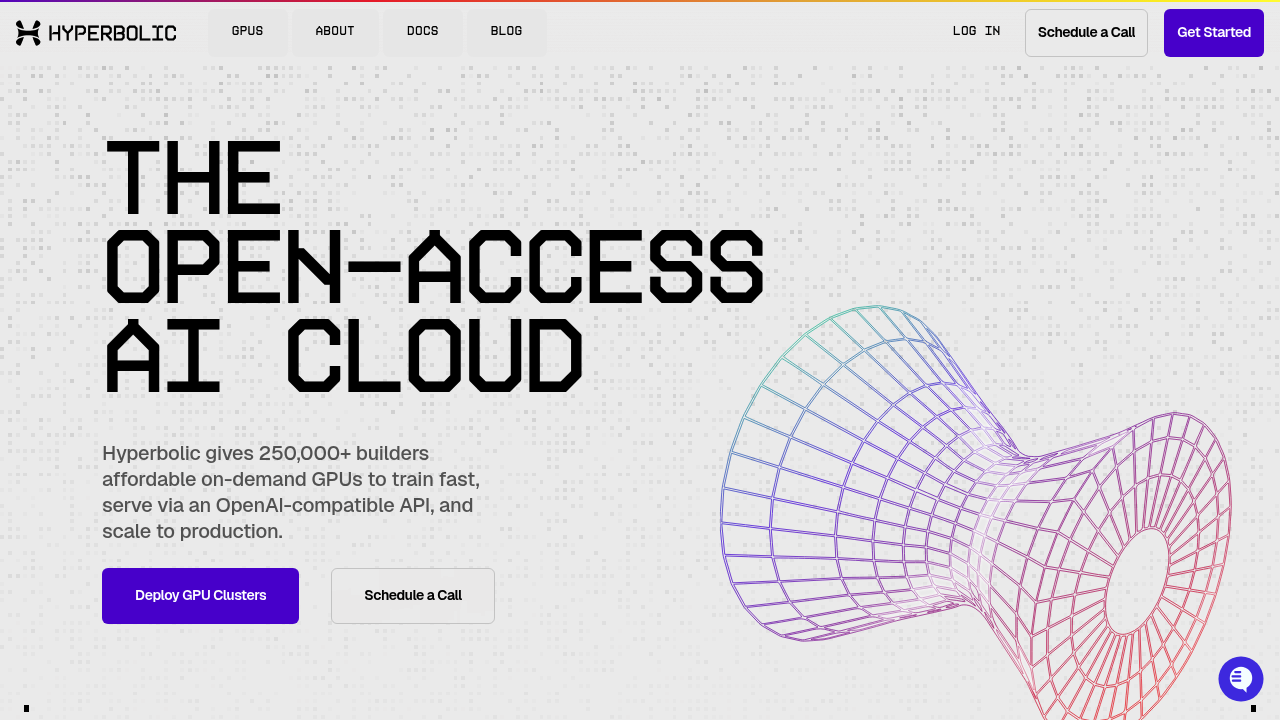 Hyperbolic screenshot