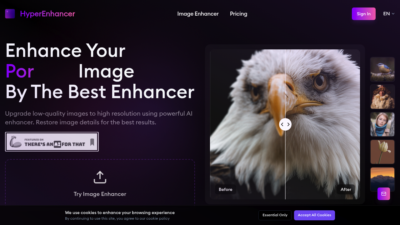 HyperEnhancer: AI Image Enhancer screenshot
