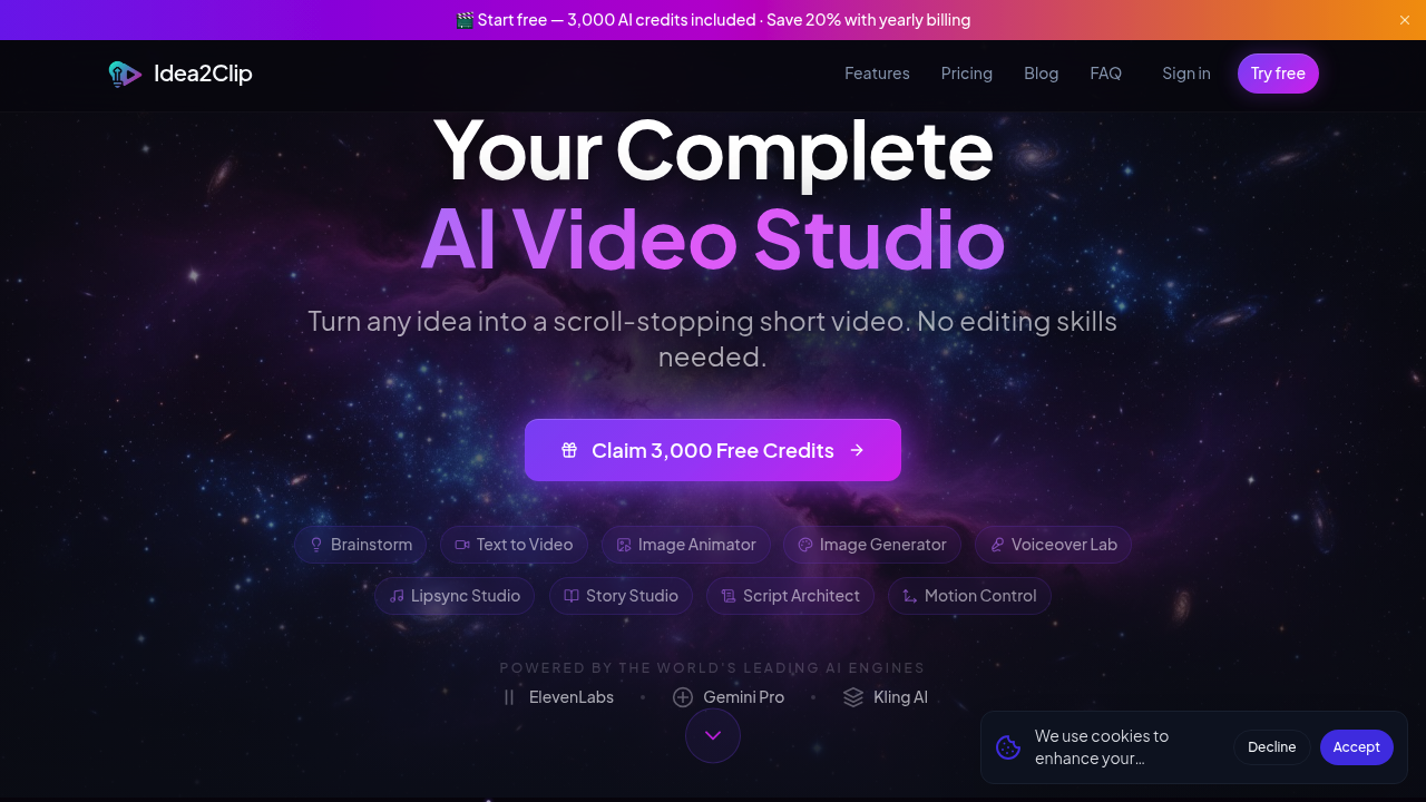 Idea2Clip screenshot