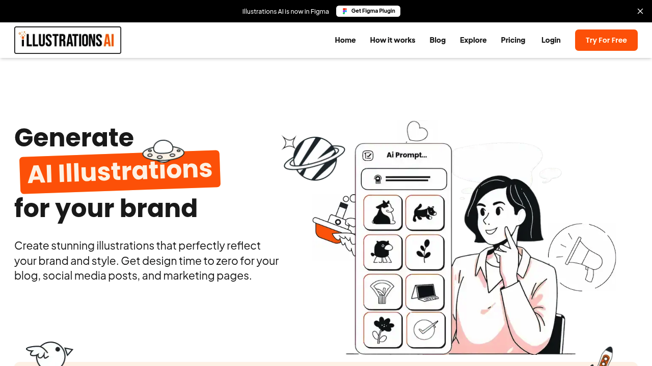 Illustrations AI screenshot