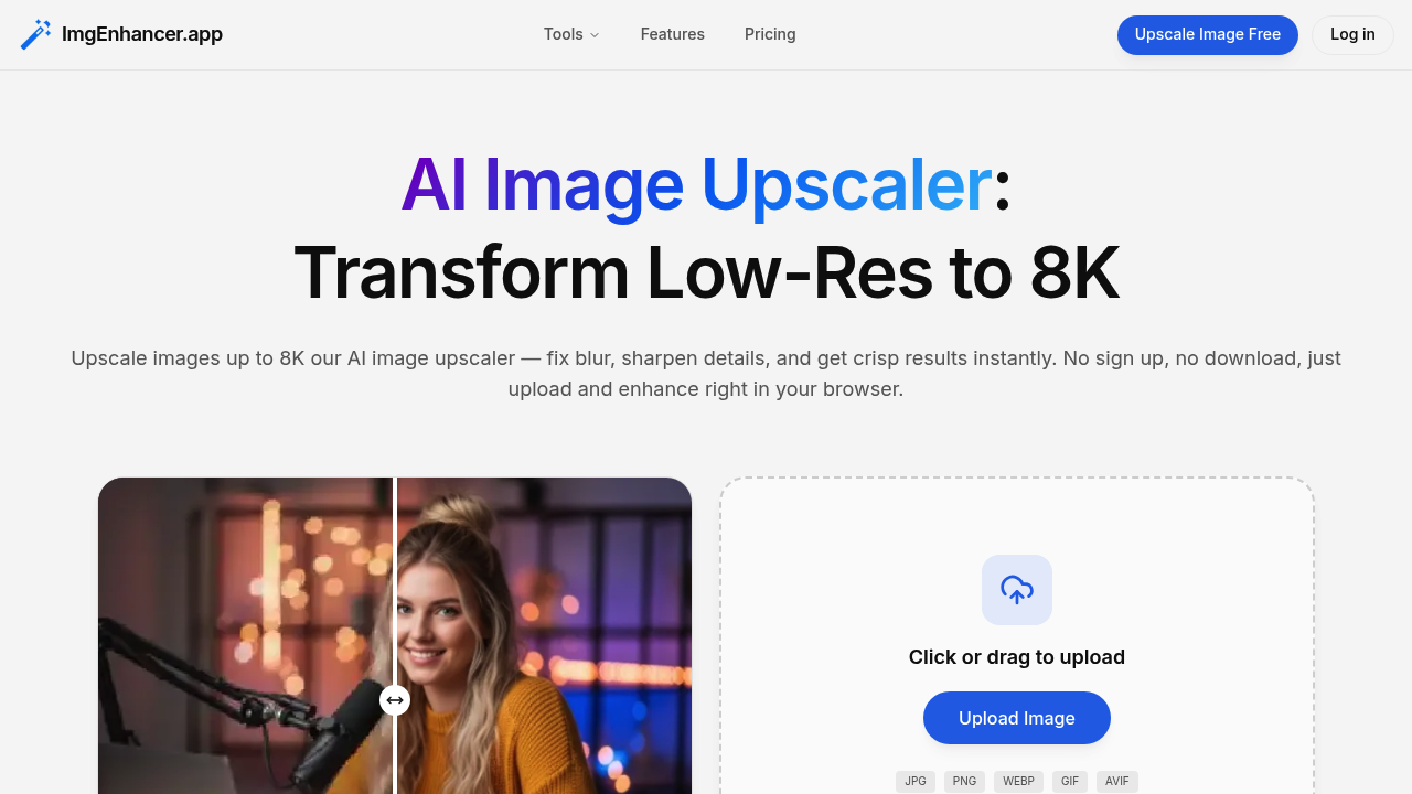 ImgEnhancer.app screenshot