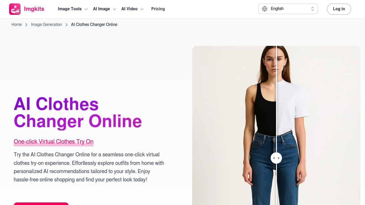ImgKits AI Clothes Changer screenshot